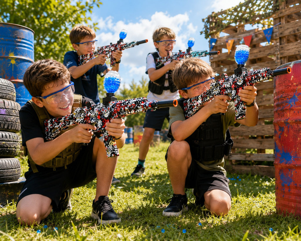 AK47 Style Gel Blaster Toy Gun – High-Speed Gel Ball Shooter for Outdoor Games & Target Practice