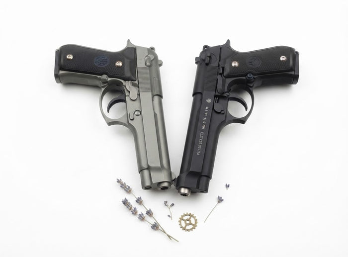 Silver M92 Beretta Airsoft Toy Gun – Realistic, Durable & Fun for Airsoft Enthusiasts