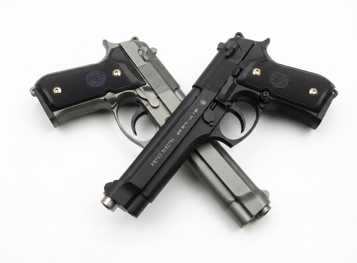 Silver M92 Beretta Airsoft Toy Gun – Realistic, Durable & Fun for Airsoft Enthusiasts