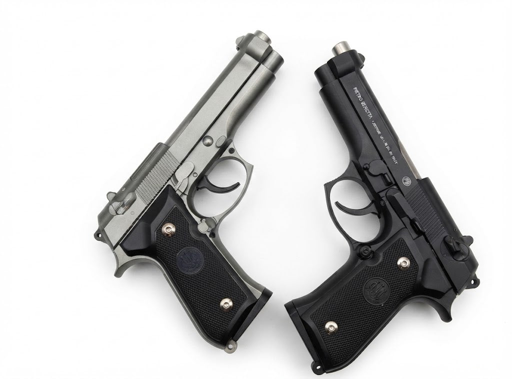 Silver M92 Beretta Airsoft Toy Gun – Realistic, Durable & Fun for Airsoft Enthusiasts