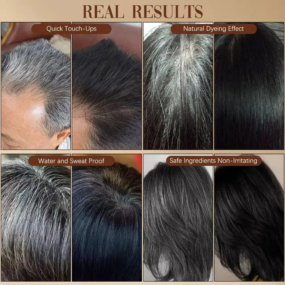 Comb Hair Dye 2-in-1 Instant | Water Proof & Sweat Proof