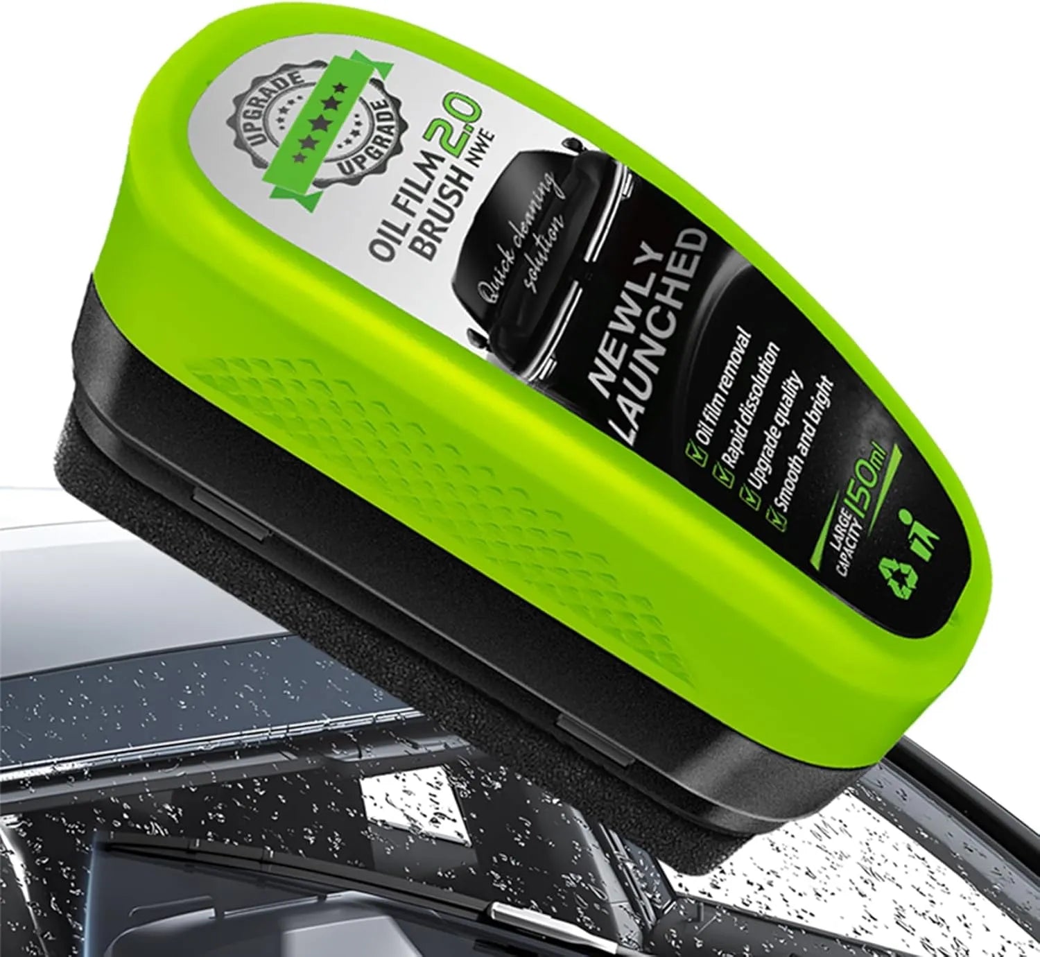 Car oil film cleaner brush | Clear vision glass cleaner