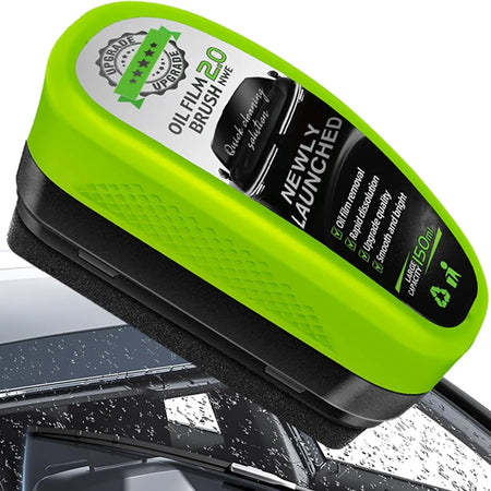 Car oil film cleaner brush | Clear vision glass cleaner