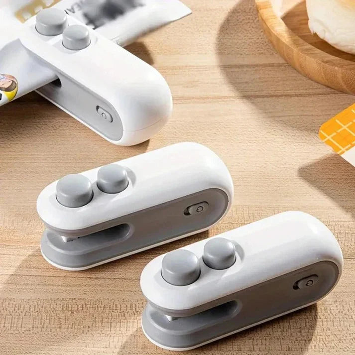 3-in-1 Rechargeable Bag Sealer & Cutter – Keep Food Fresh Easily